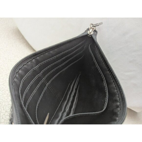 Coach Peyton Signature Go-Go Wristlet Pouch Wallet Holds Phone Black NO STRAP - Picture 10 of 12